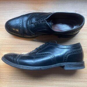 Allen Edmonds Strand Cap Toe Oxford Shoe Men's 11.5D Black Formal Business Dress